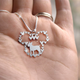 Bull Terrier Handmade Necklace