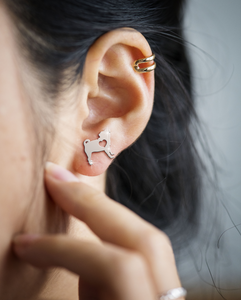 Pug Handmade Earring