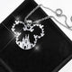 Castle In Mickey Head Necklace