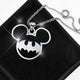 Mickey Batman Necklace